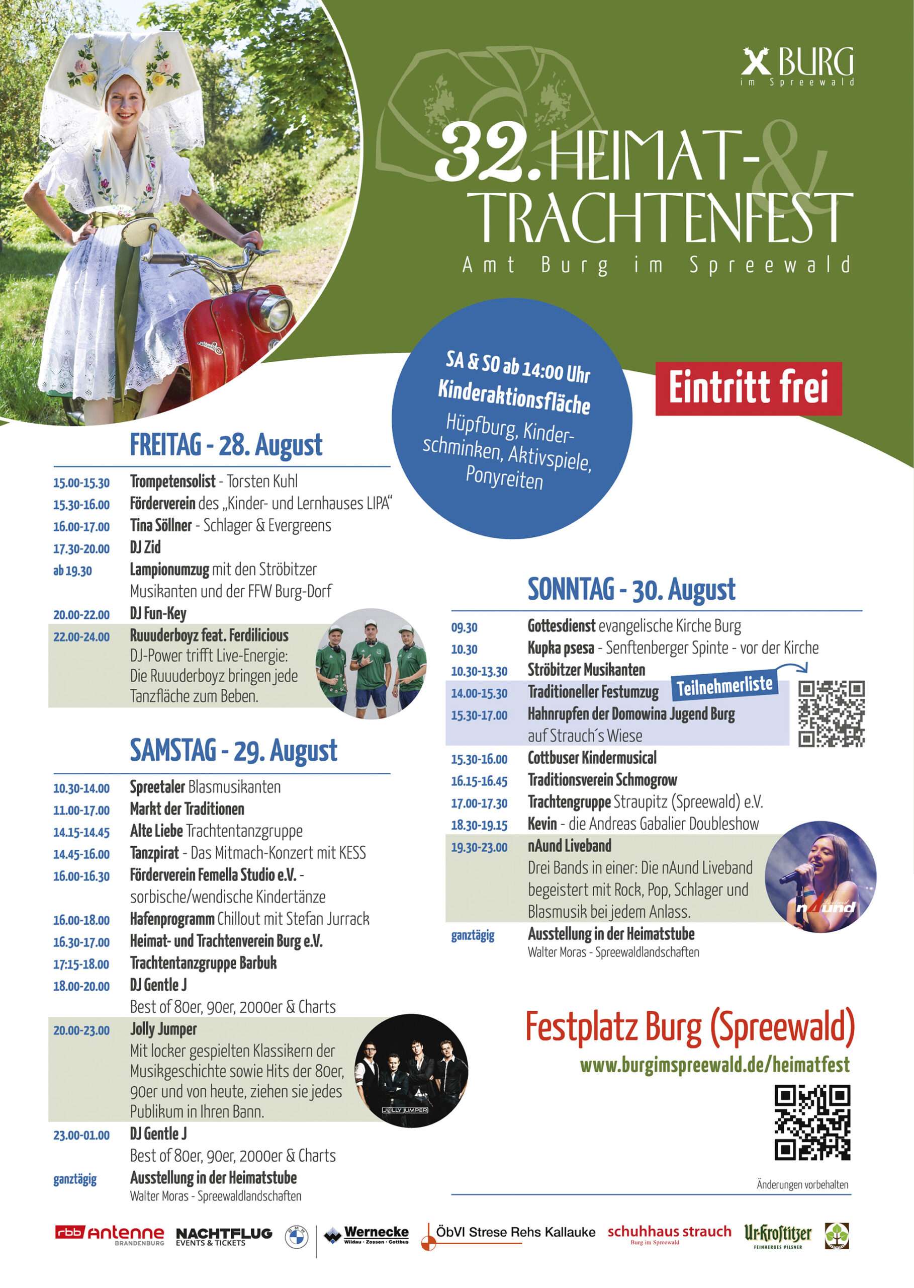 Trachtenfest Burg 2026